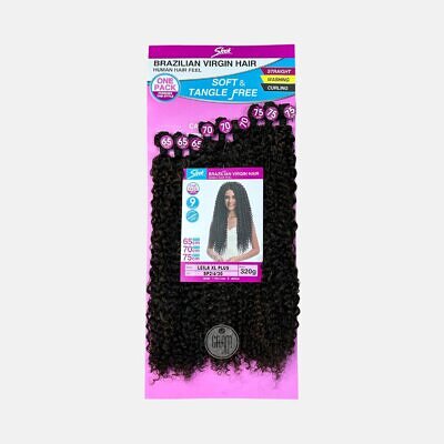 LEILA XL PLUS BRAZILIAN VIRGIN HAIR SLEEK