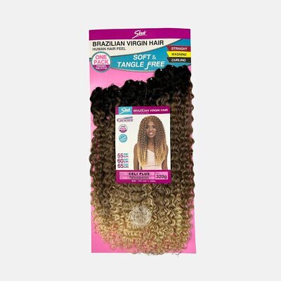 CELI PLUS CROCHET BRAZILIAN VIRGIN HAIR SLEEK