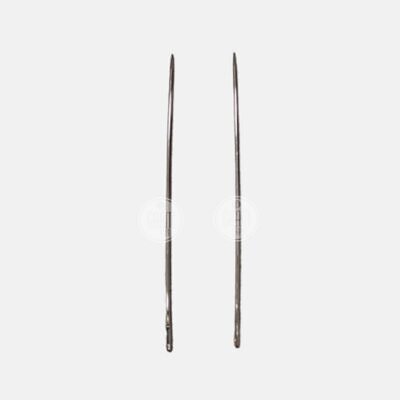 AGULHA RETA ENTRELACE